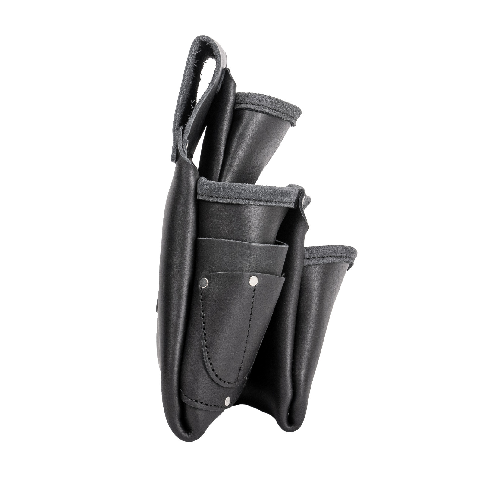 Occidental Leather UB5060 3 Pouch Pro Fastener Nails Screws Bag Ultra Black