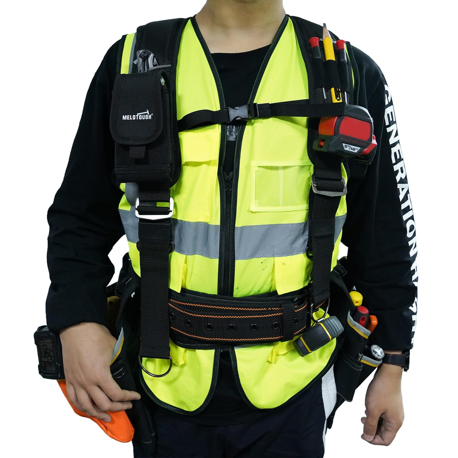 Tool Belt Suspenders Construction Bag Suspenders Padded Work belt Suspenders …