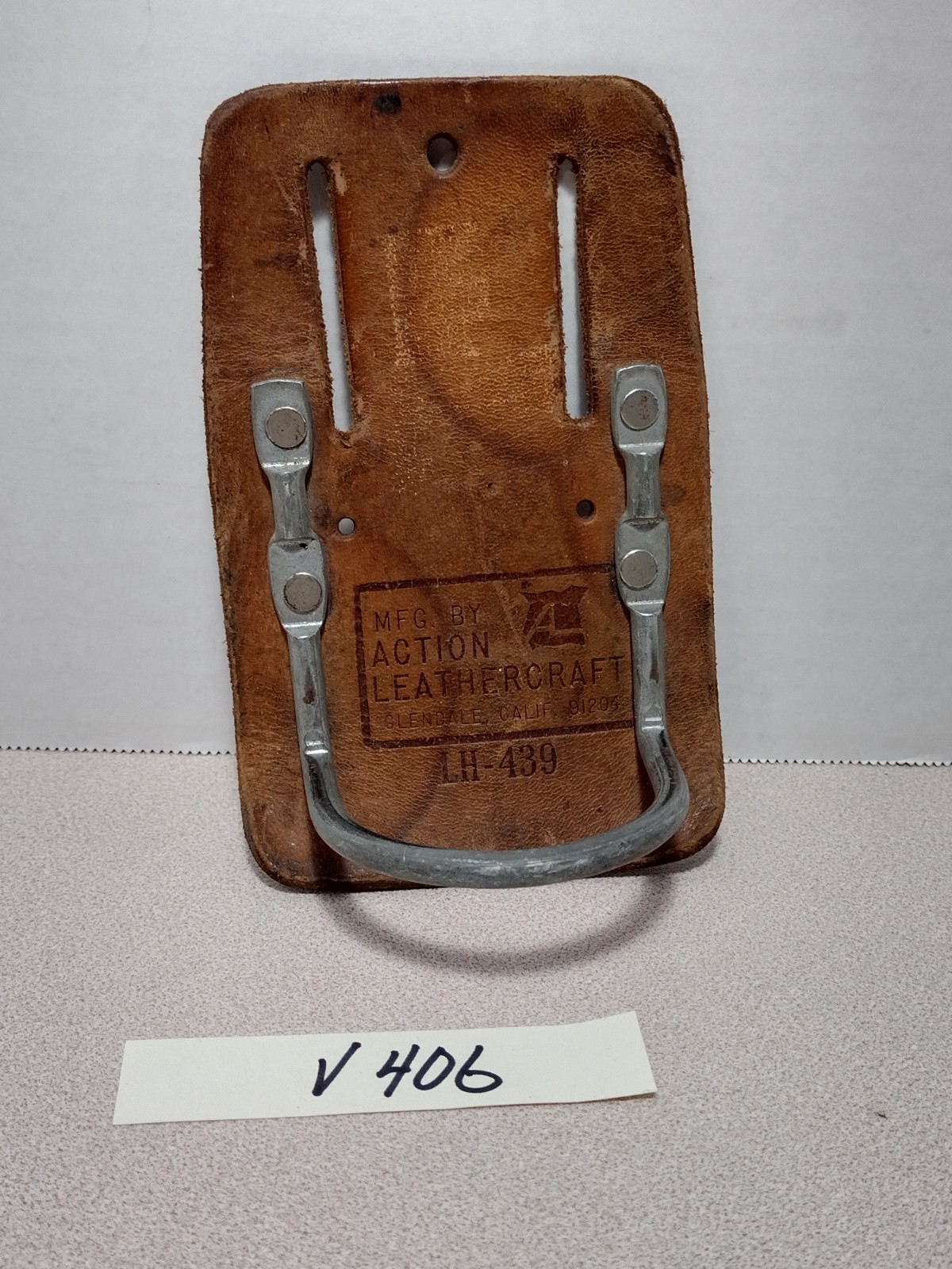Hammer Holster Action Leathercraft LH-439 Glendale Calif. (Lot v406)