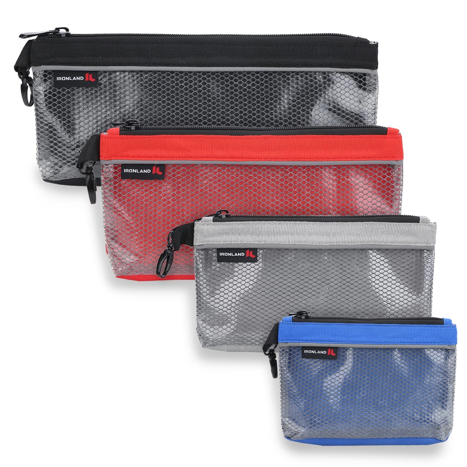Zipper Pouches Small Tools Bag Waterproof Mesh Pouches Tool Zipper Pouch Trav…