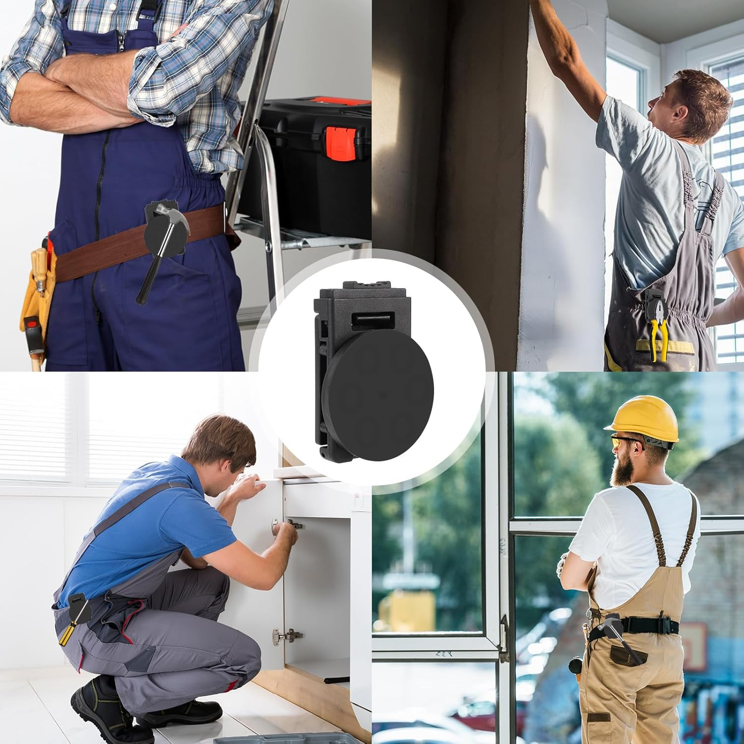 Magnetic Belt Clips, Heavy Duty Magnet Holster Magnetic Tool Holder Belt Acce…