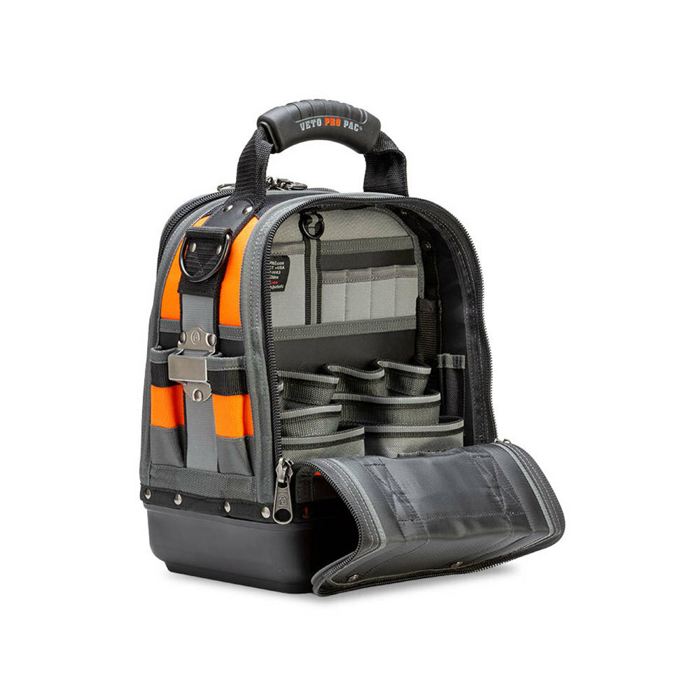 Veto Pro Pac VPP10242 TECH-MCT Hi-Viz Tool Bag (Orange)