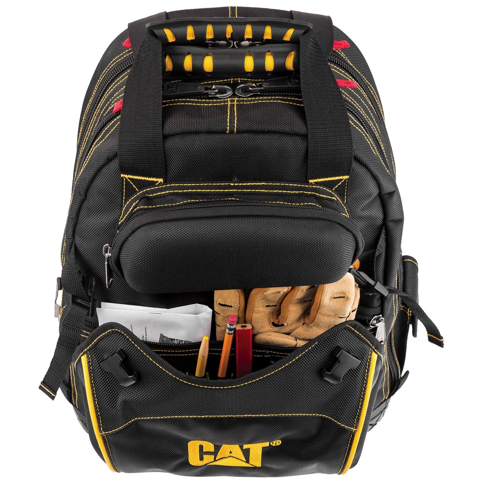 CAT 18-Inch Pro Tool Back Pack, 32 Pockets for Tool Storage and Organization, Pr