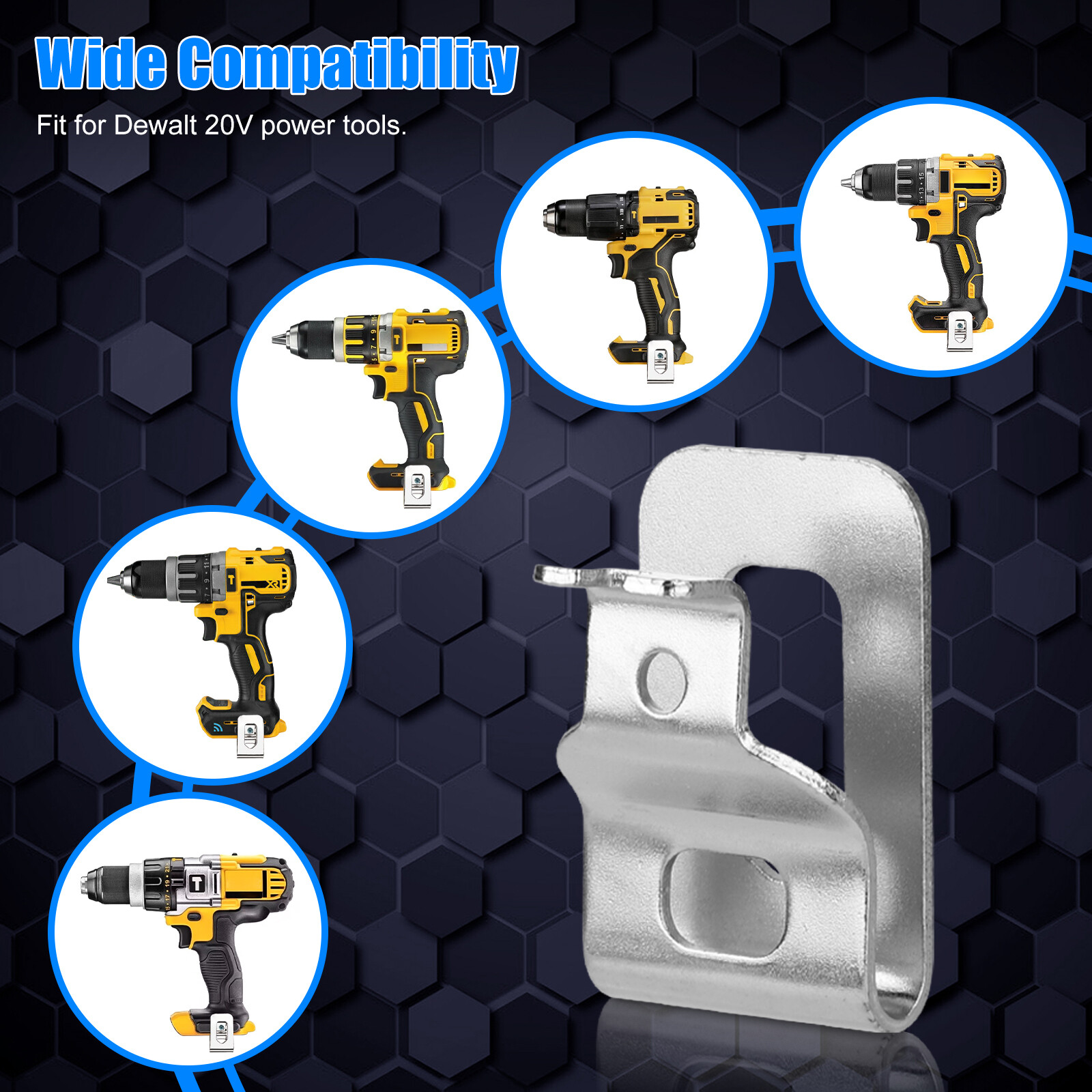 10PCS Dewalt 20V Max Li-Ion DCD980 DCD985 Hammer Drill Driver BELT CLIP/HOOK