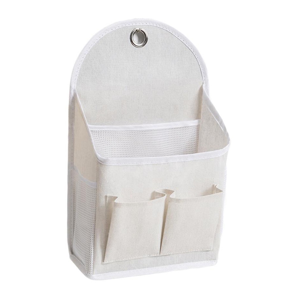 Wall Mounted Storage Bag Organizer with Multiple Compartments for Dorm