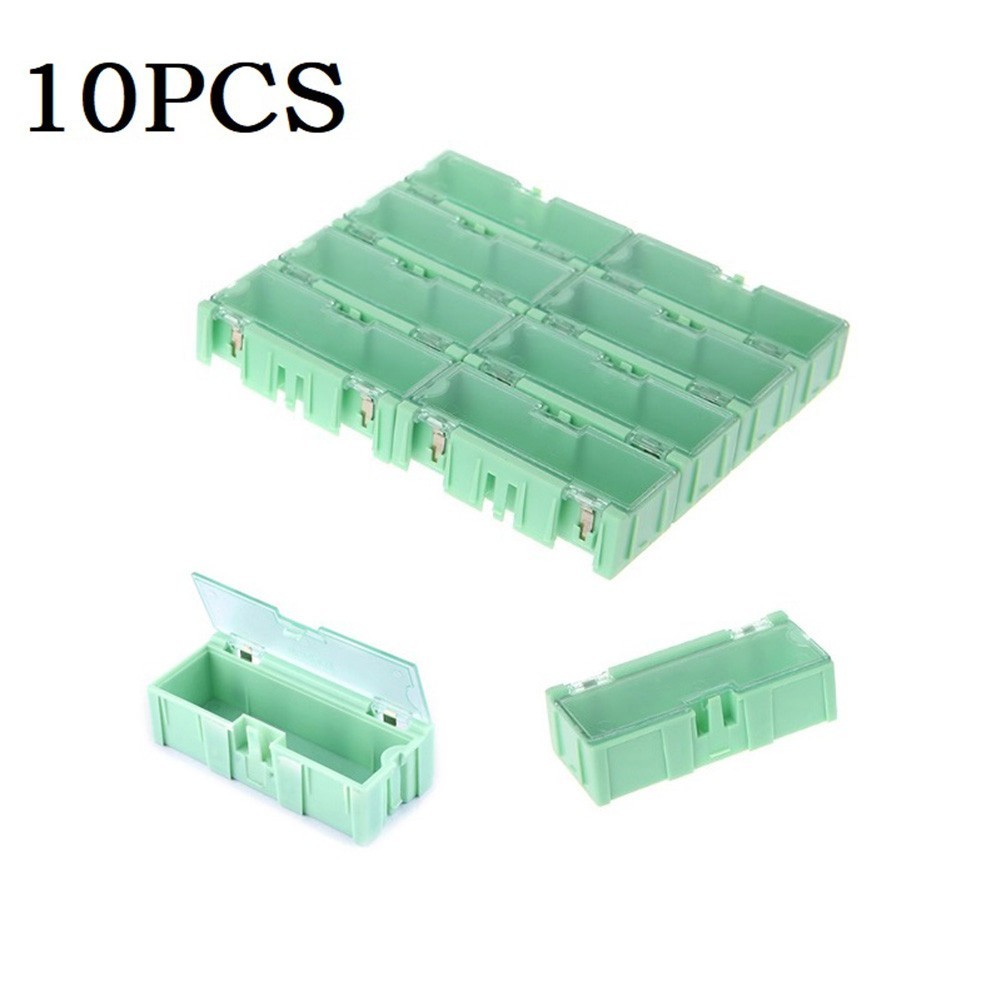 Efficiently Store Electronic Components 10PCS SMT Case 75×31 5×21 5mm
