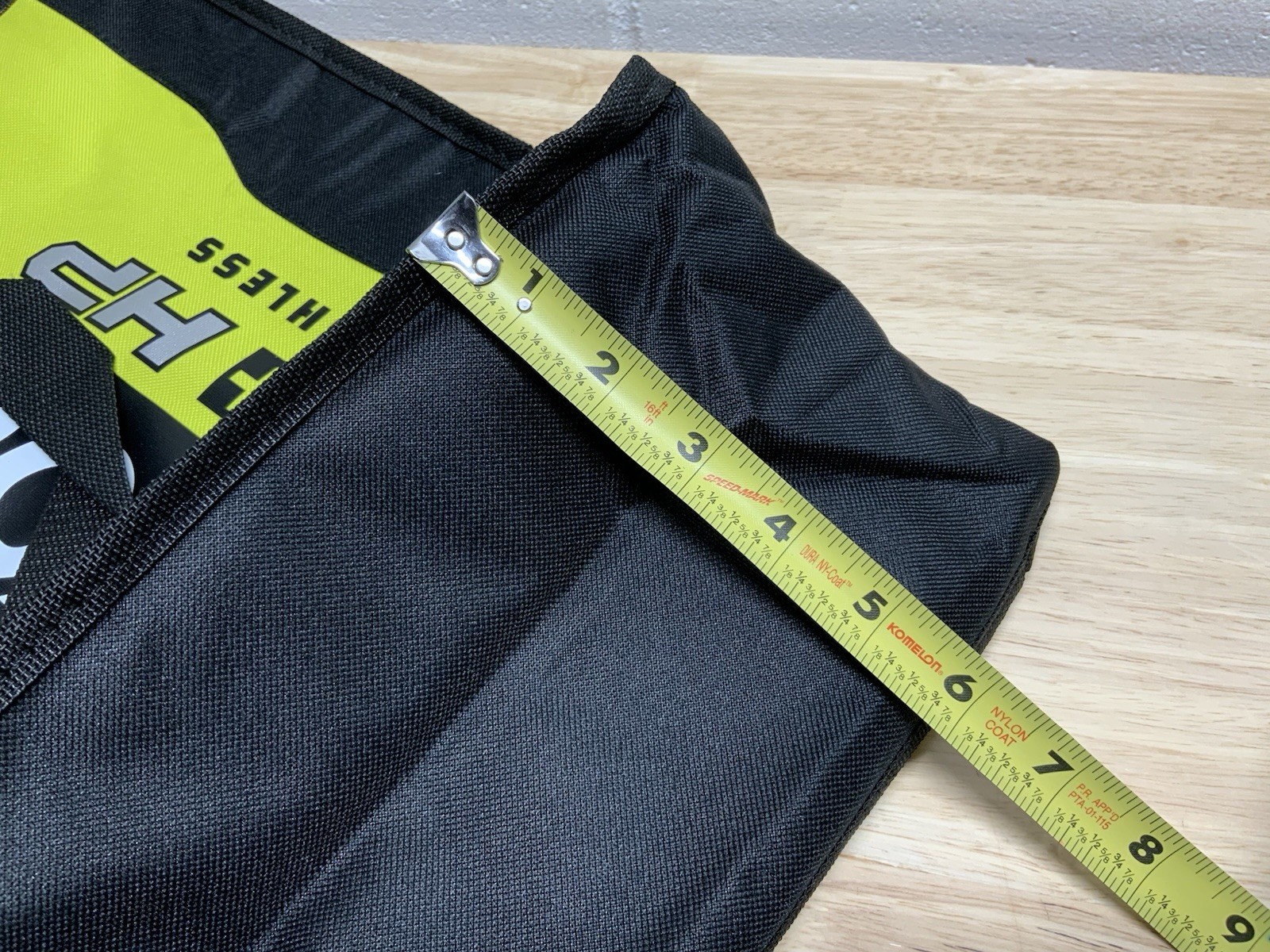 Extra Large Ryobi 17” x 12” x 6” Heavy Duty Contractors Tool Bag (Set of 2)