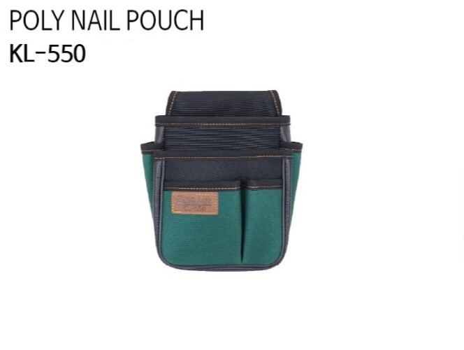 KayaLife KL-550 Poly Nail Tool Pouch 180mm x 300mm 7.1″ x 11.8″ Tools Bag Pocket