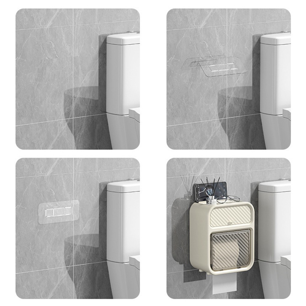 Double Layer Waterproof Box Wall Sticker for Modern Living Spaces