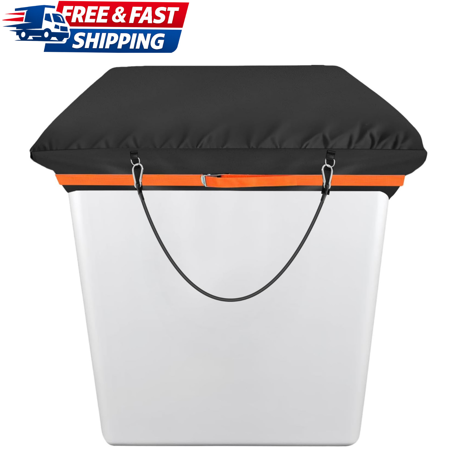 Bucket Truck Cover Fits 1 Man Vinyl Bucket Heavy Duty Double-Layer 600D Water…