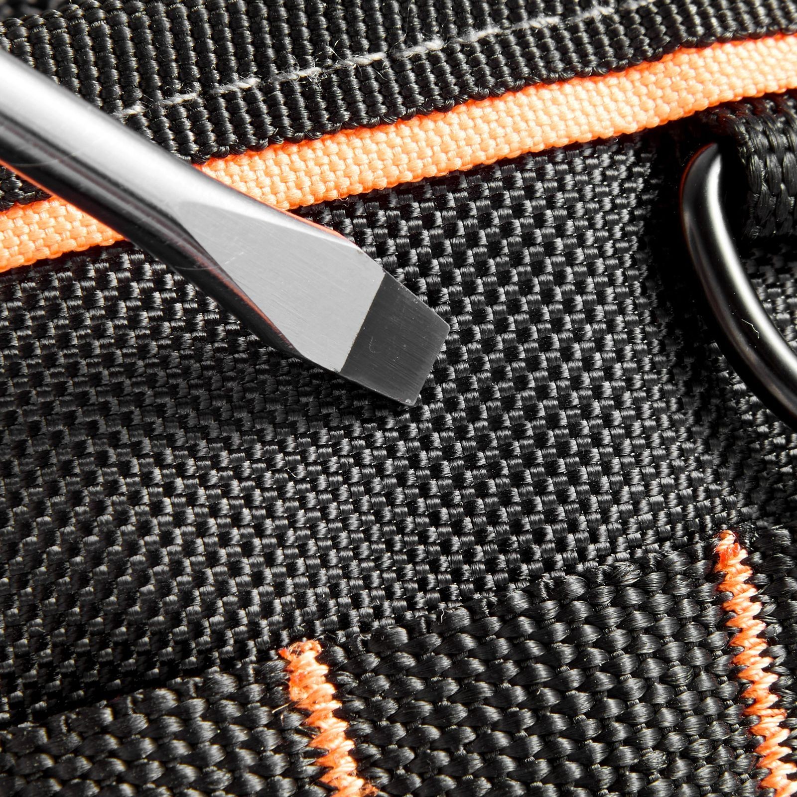 14-Pocket Tool Belt Pouch, 600D Polyester, Adjustable 32-50in Waist