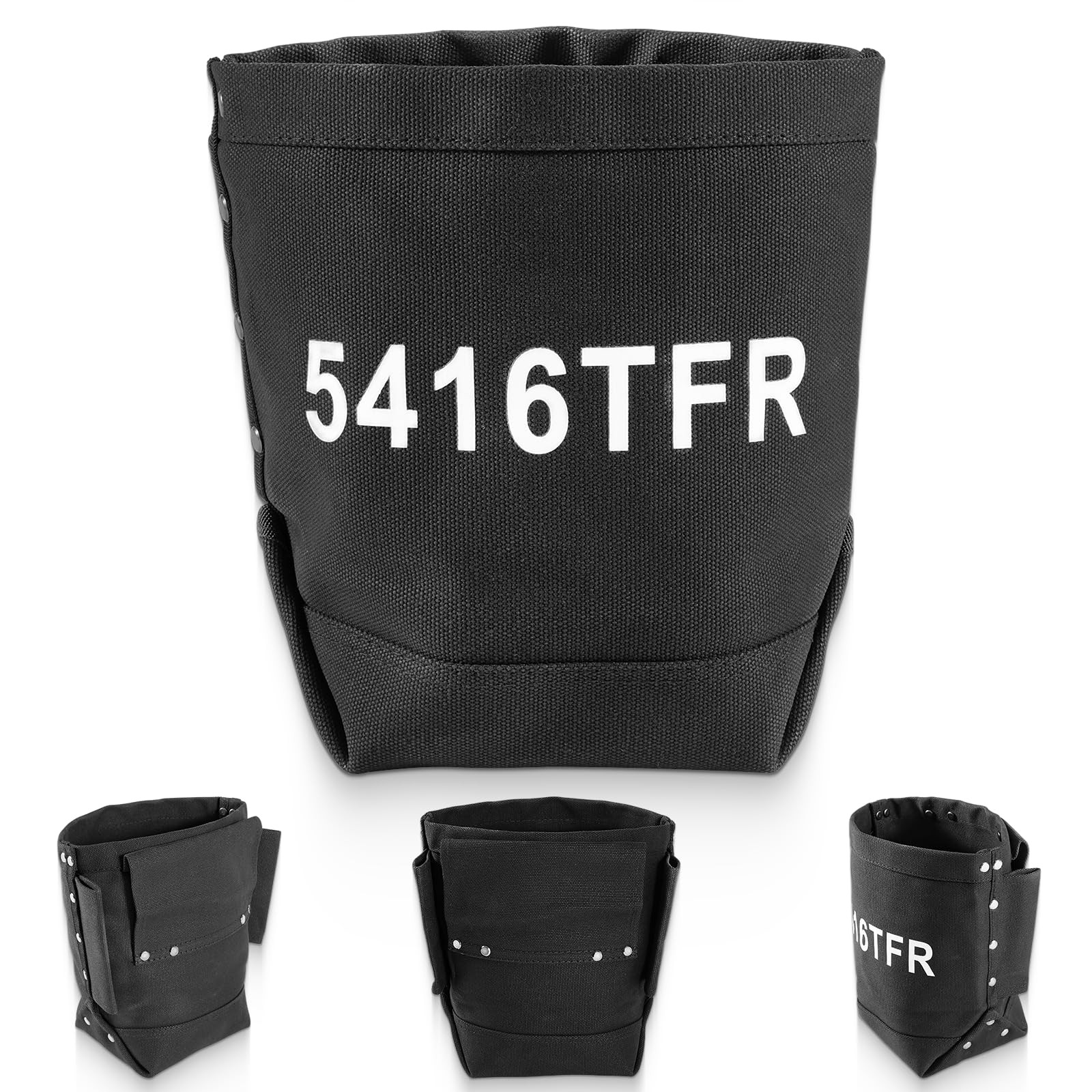 5x10x9in Tool Bag for Bolt and Tool Storage, Flame Resistant Canvas Bag Tool …