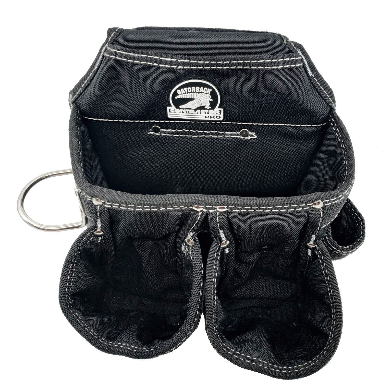 Gatorback Open Contractor’s Tool Pouch. Large Main Space w/Pockets & Tool Slots