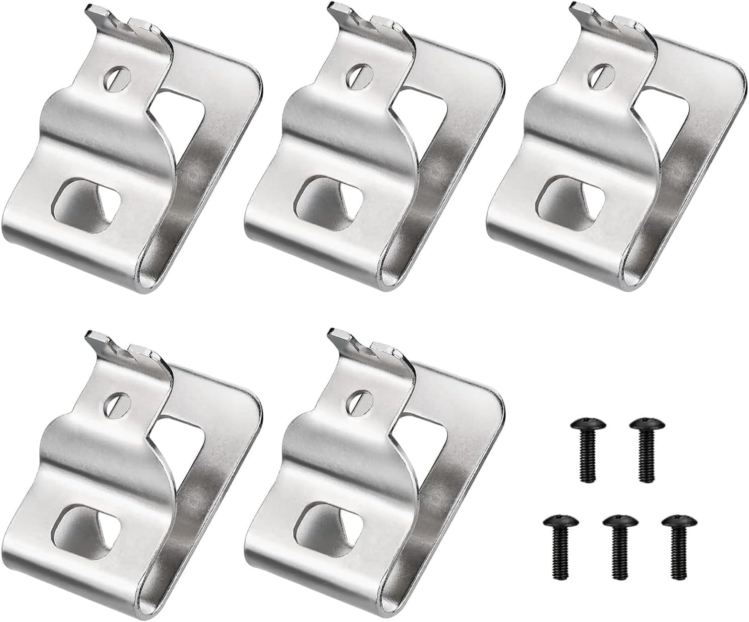 5PK Power Tool Belt Clip Hook Cordless Drill Holder with Screw for Dewalt