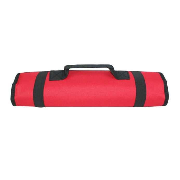 Hardware Tool Roll Bag Plier Screwdriver Spanner Carry Case Pouch 22 Pockets Bag