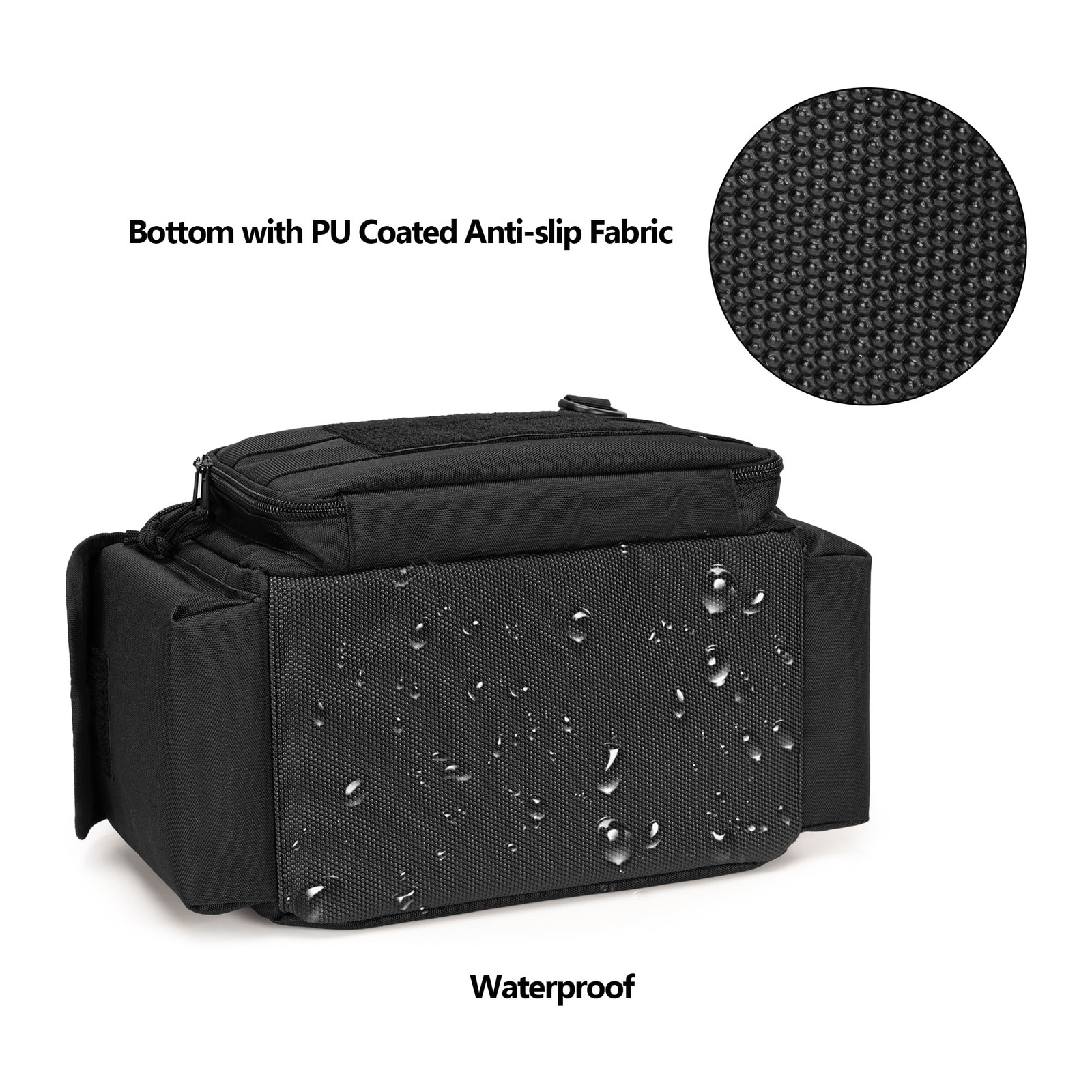 Durable Tool Bag with Padded Bottom and Anti-Friction Storage Solutions