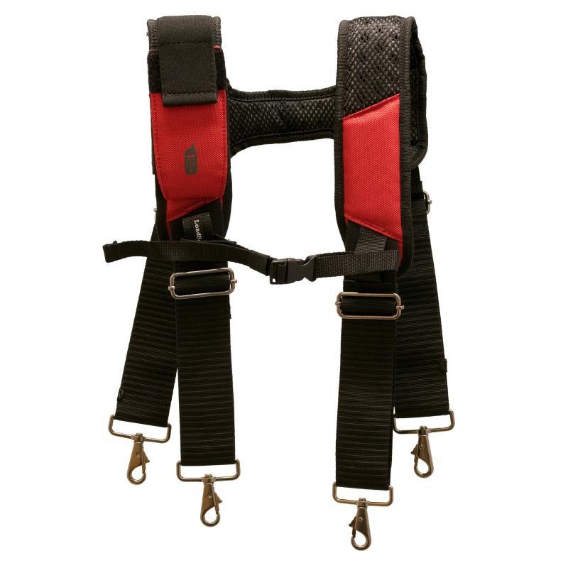 Bucket Boss 55185-RD Red Framer’s Tool Belt with Suspenders.