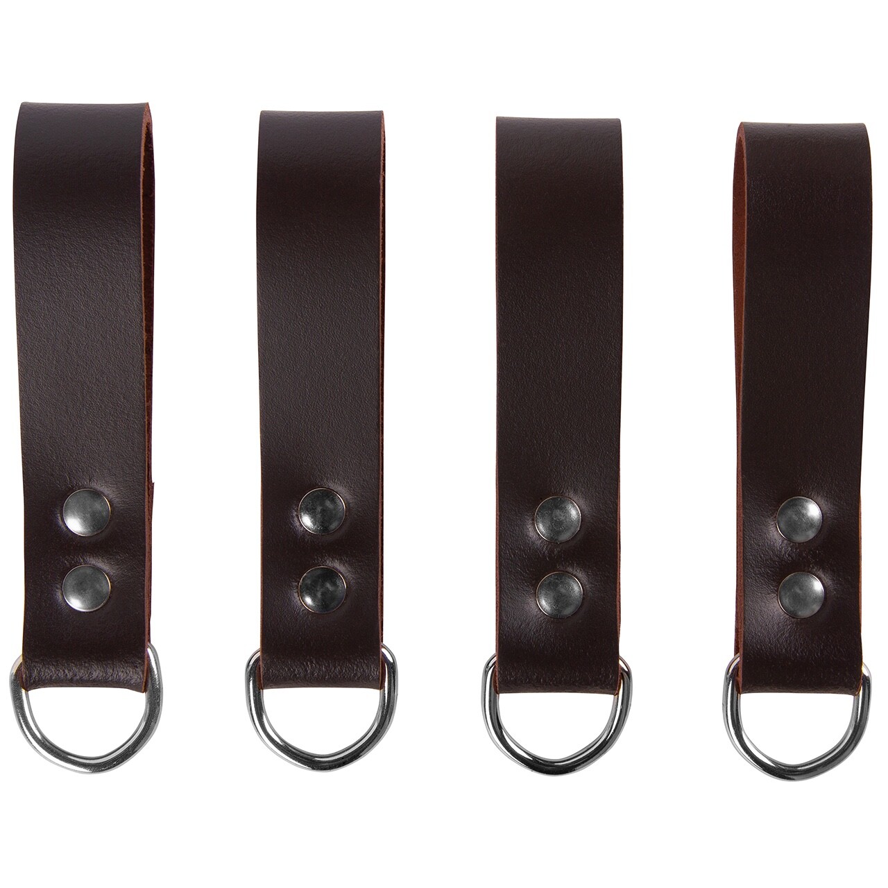 Leather Tool Belt Accessories (Heavy Duty Suspender Loop Attachment 4-Pack)