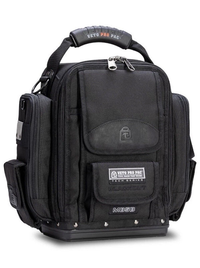 Veto Pro Pac MB5B Small Tool Bag Black Nylon With Handle MPN MB5B 1pc