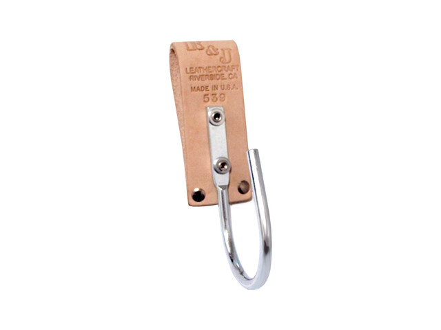 2 PC. R&J Leather Loop & Steel Float Hook, 2/PK Made in USA (539)