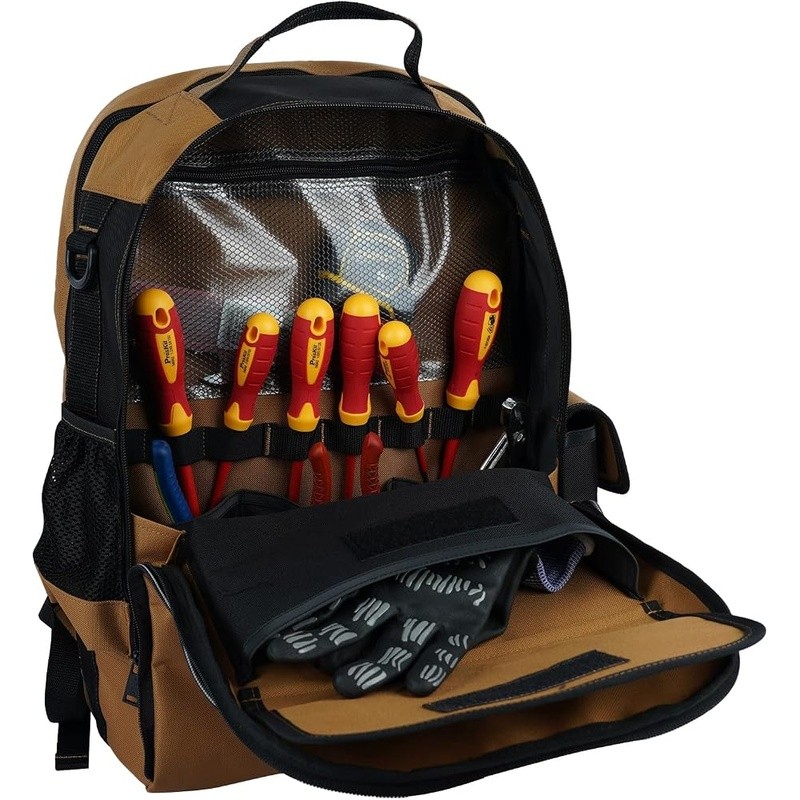Military Grade Welding Backpack Heavy Duty Detachable Helmet Bag 6000D Nylon New