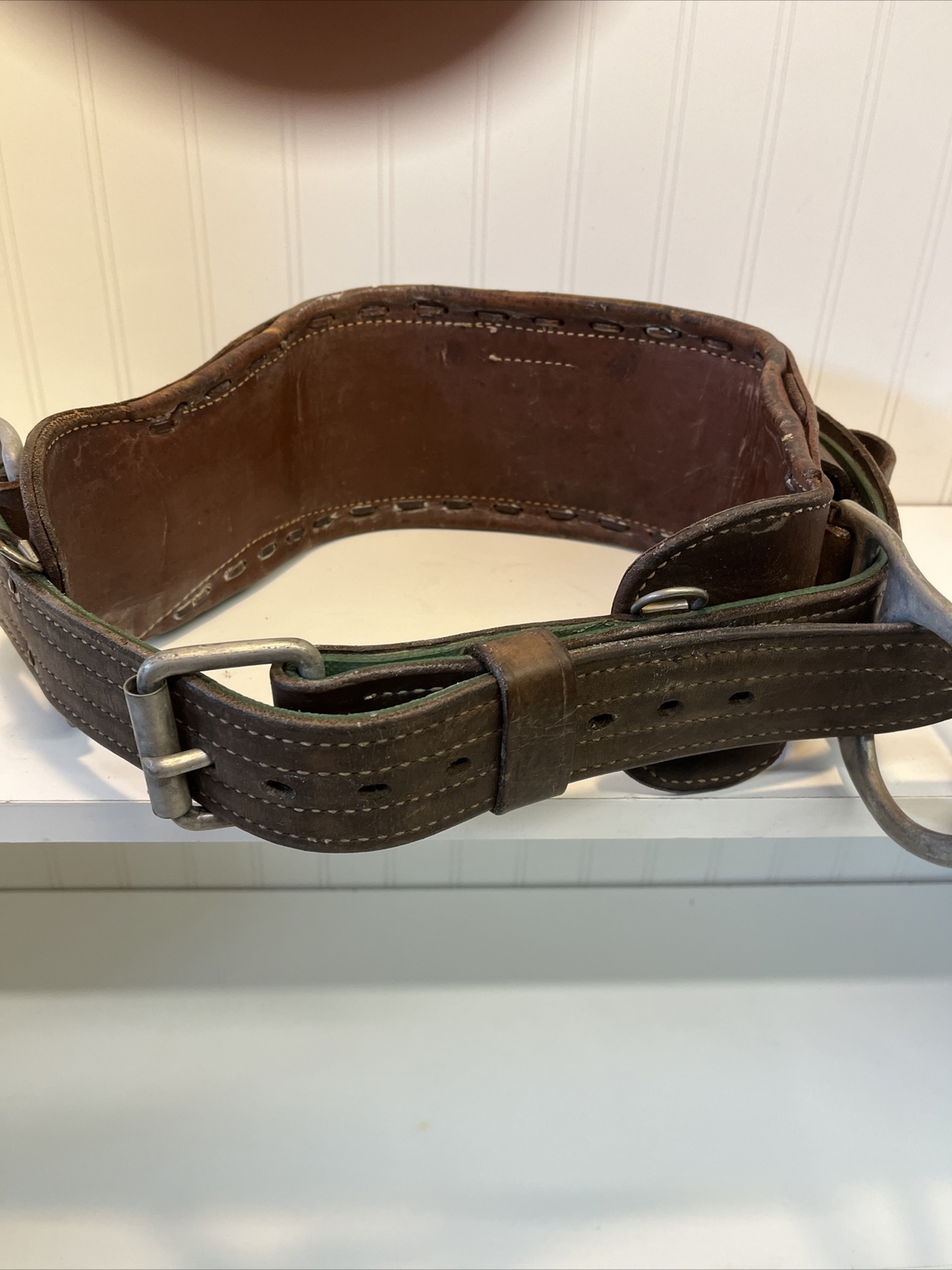 Vintage W. M. Bashlin Co, Adjustable Linesman Tool Belt, adjusts 36-44 Inches