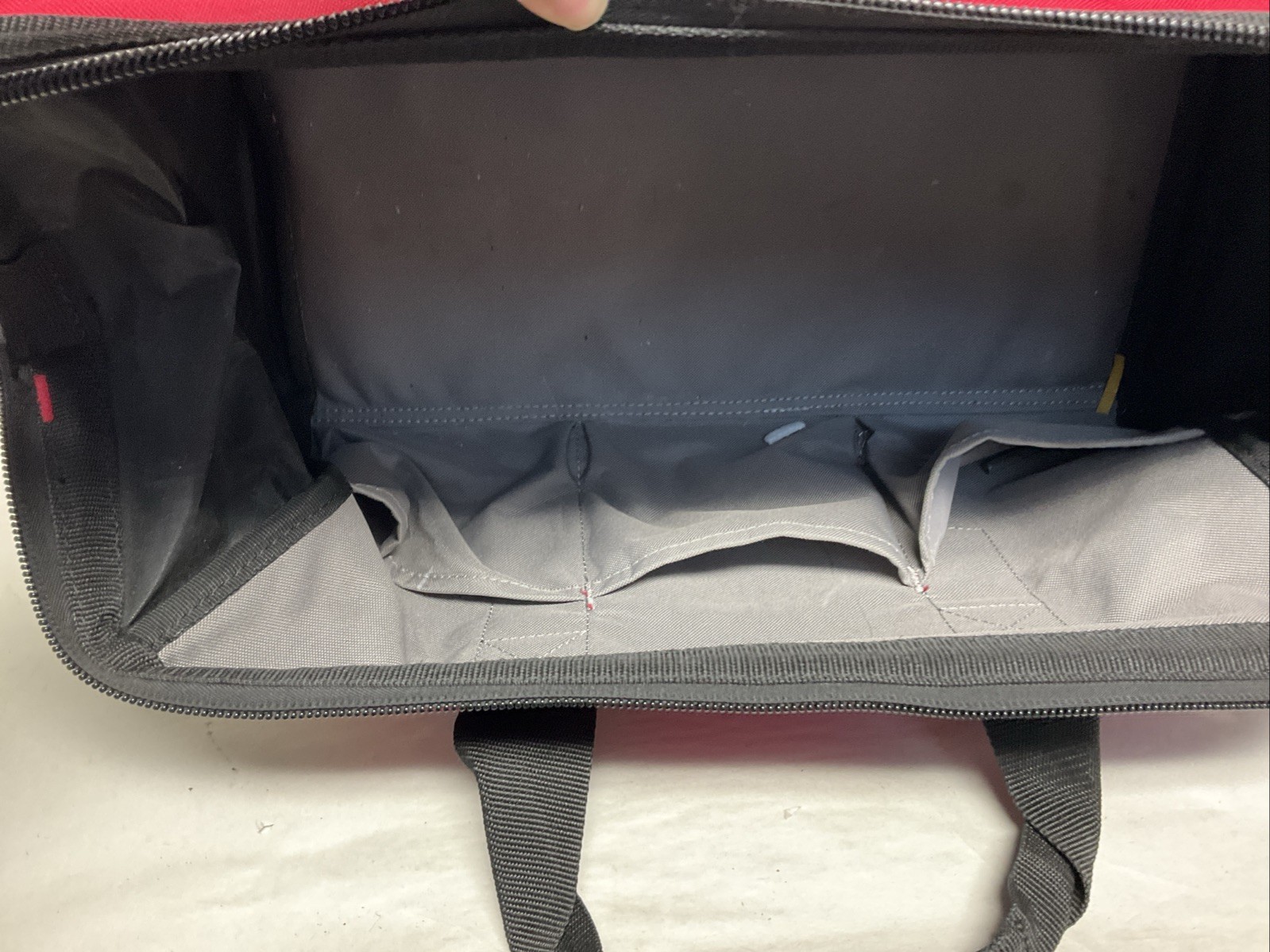 Husky Tote Tool Carry Bag 18″ Long with Zipper Closure 14 pockets-Free S&H