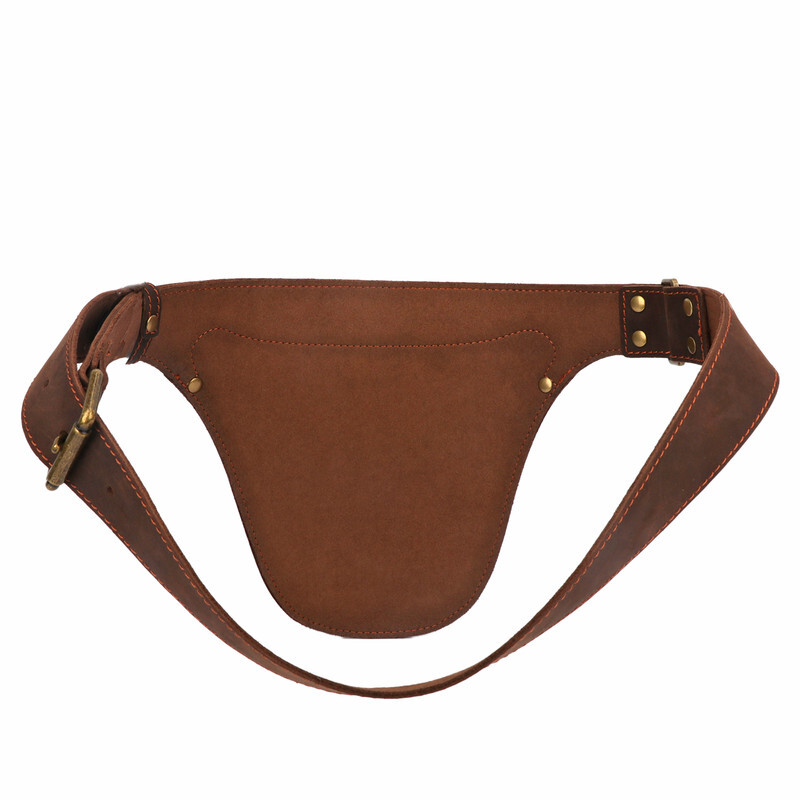 TOURBON Leather Florist Tool Storage Belt Bag Garden Pliers Waist Holster