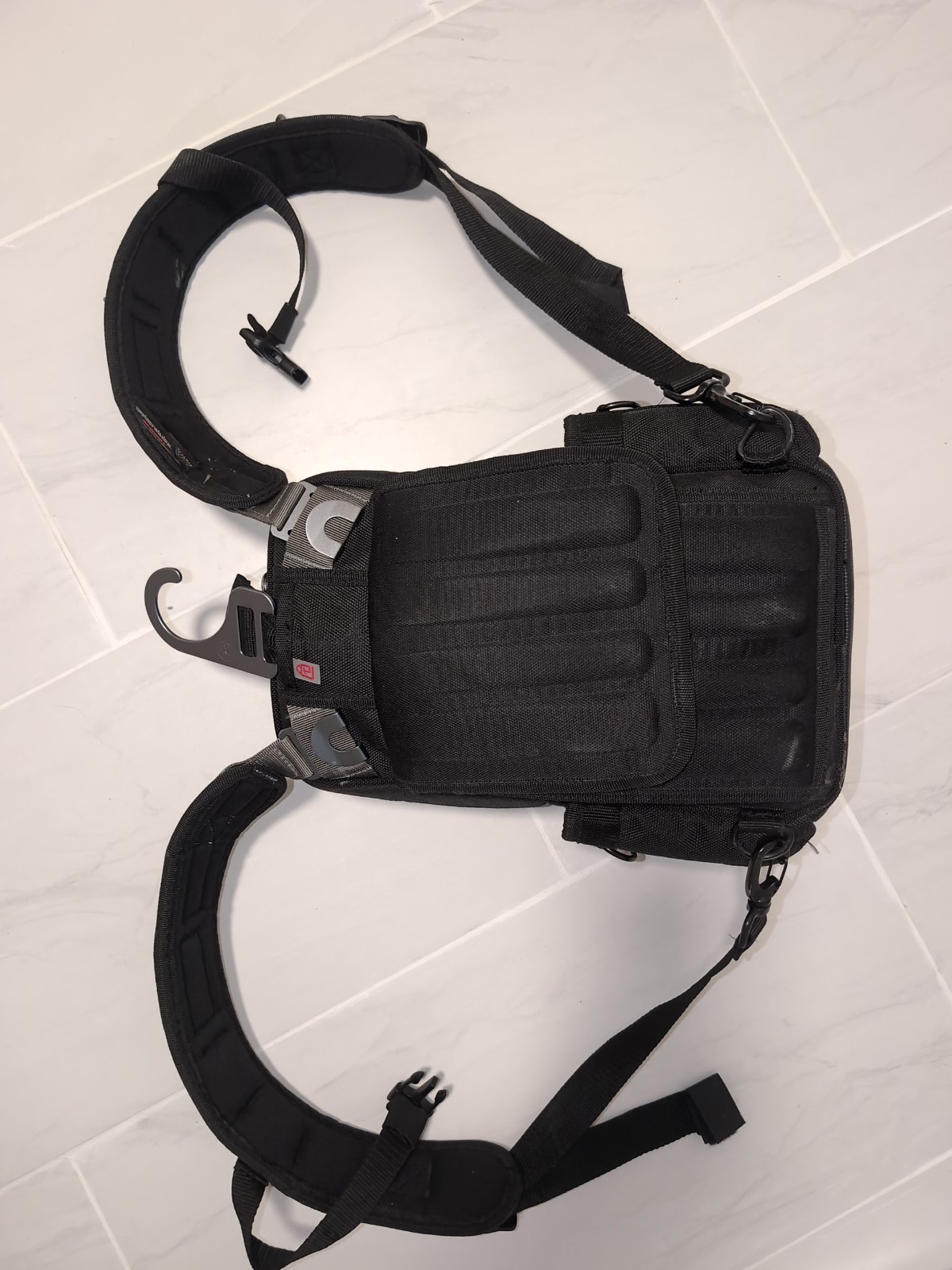 VetoProPack MB3 Black Tool Bag w/Veto Pro Pac VPP10814 Removable Backpack Straps