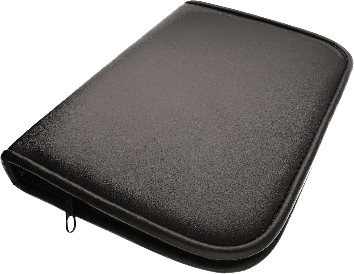 Zippered Tool Pouch – 9” X 6.5” X 1.25” – 9 Bands – Made of Black Leatherette Ma