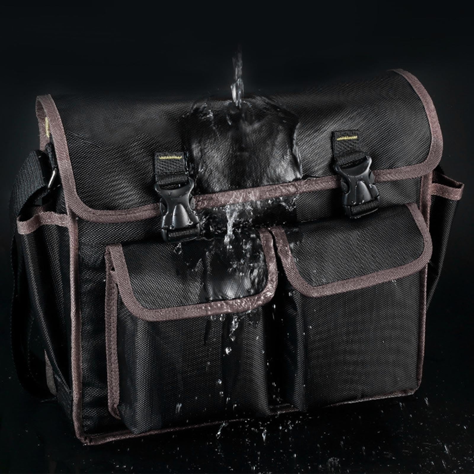 Tool Tote Bag Electrician Maintenance Tool Bag Tool caddy Wide Mouth Tool Bag…