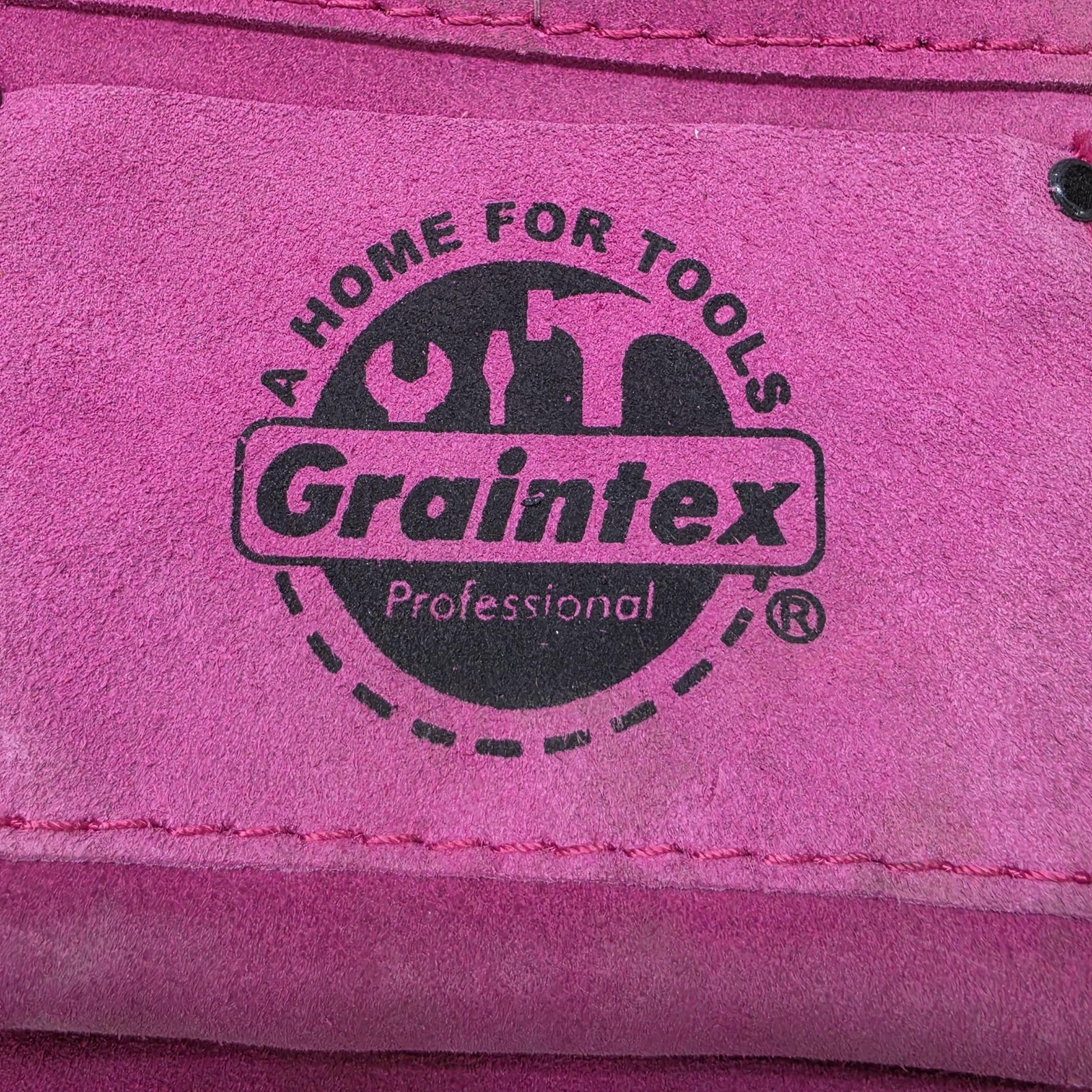 Graintex Pink Tool Belt Pouch SS2034 10 Pocket Adjustable Quick Release Buckle