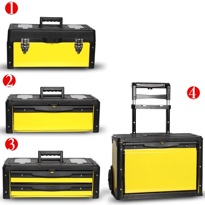 Four-layer Combination Trolley Tool Box Multifunctional Trolley Tool Box