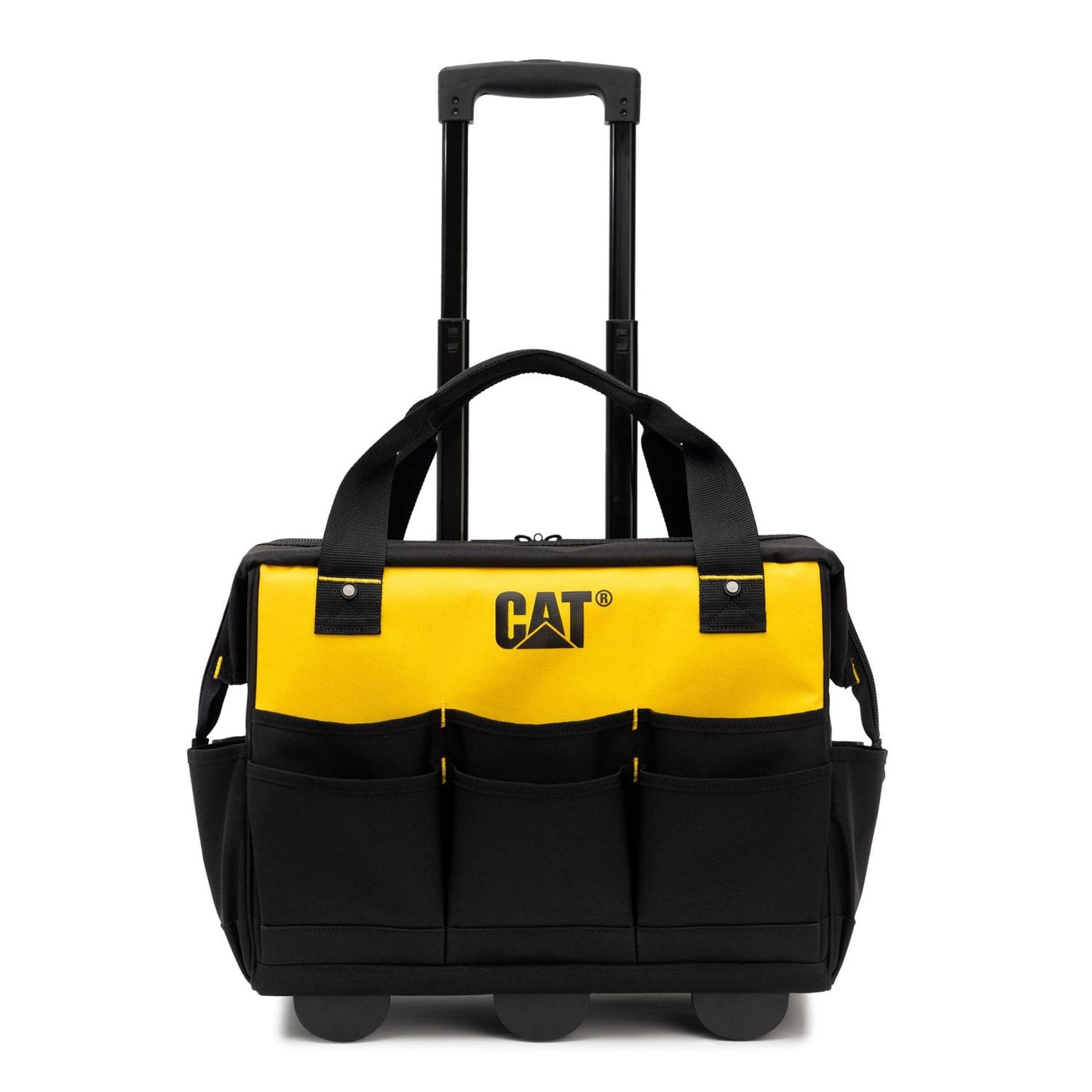 Caterpillar 18-inch Rolling Tool Bag, 75 lbs Capacity, Tool Storage, CAT