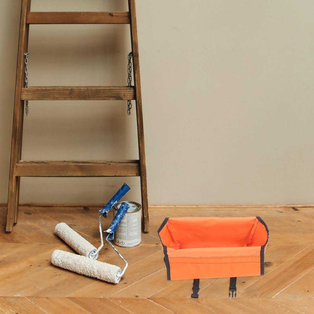 Multifunctional Tool Storage Cloth Ladder Tools Pouch Hanging Bag Accessory
