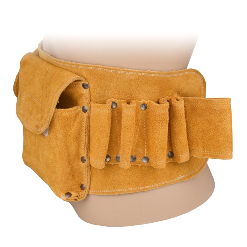 Multipurpose Tool Bag Natural Leather Bag Waist Bag Furniture Repair Pouch Bag