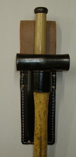 KOZUCHI Black Leather Chisel/Mallet Case 1.4 inch thick SC-05