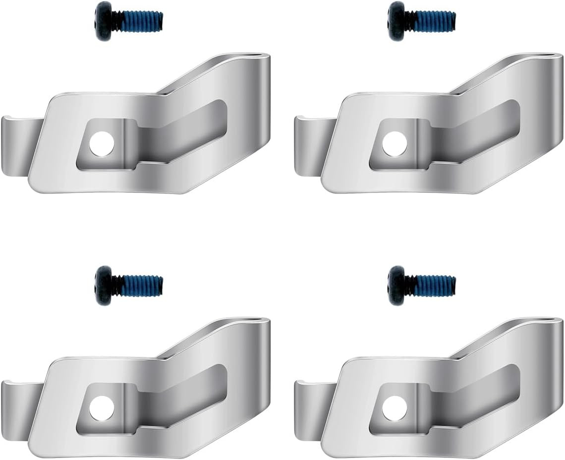 Belt Clip for Stubby 3/8″ Impact Wrench Belt Clip Hook Kit Assembly, 4 Pack, Sta