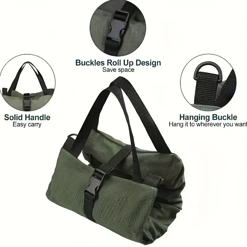 1pc Multi-Pocket Tool Roll Bag Portable Oxford Cloth Tool Organizer – NEW