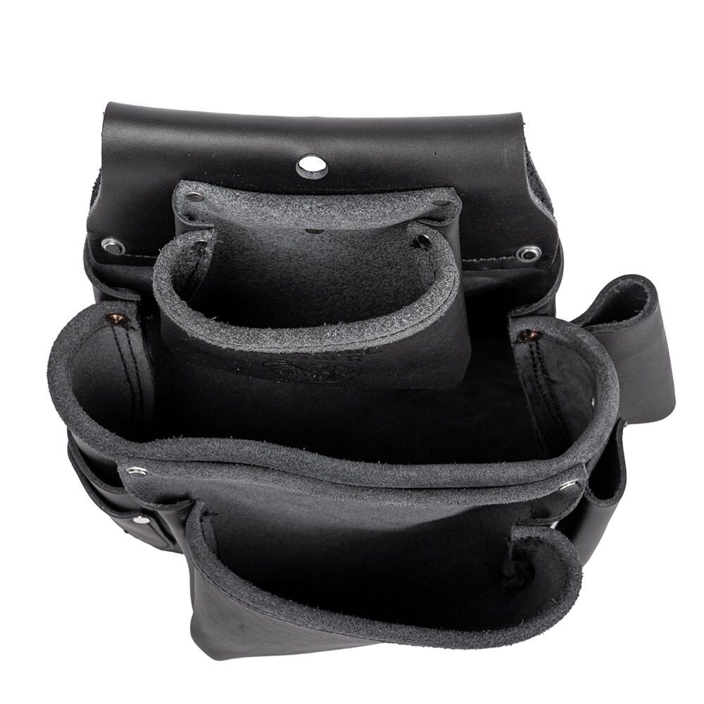 Occidental Leather 3 Pouch Pro Fastener Bag, Black