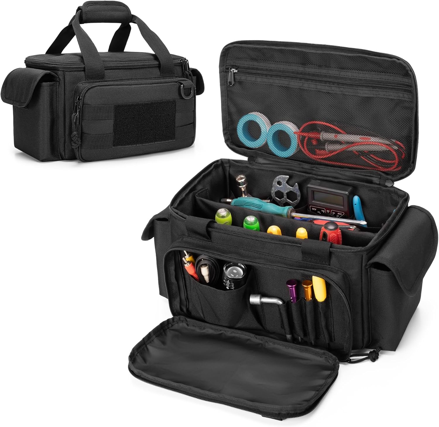 Small Tool Bag with Anti-Friction and Thick Padded Bottom, Tool Storage Organize
