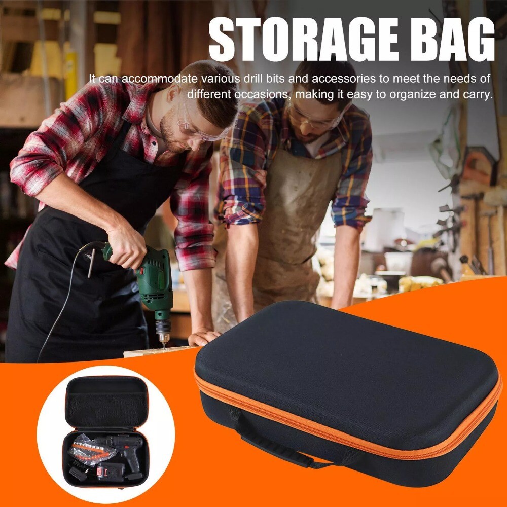 Multifunction Electric Drill Tool Storage Case Eletric Power Tool Anti-shock Bag