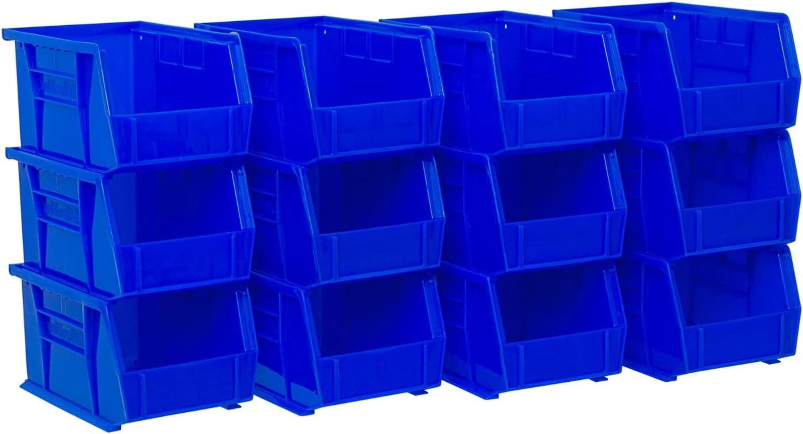 Stackable plastic storage bins 30237 AkroBins space-saving organizer bins for