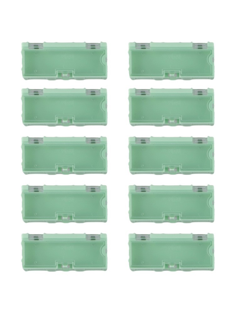 Efficiently Store Electronic Components 10PCS SMT Case 75×31 5×21 5mm