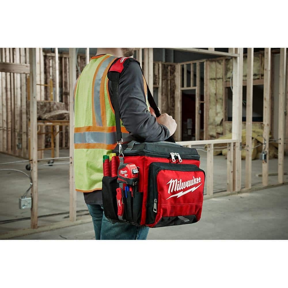 NEW Milwaukee Heavy Duty 21 Qt. Soft Sided Jobsite Lunch Cooler Cold for 24hrs