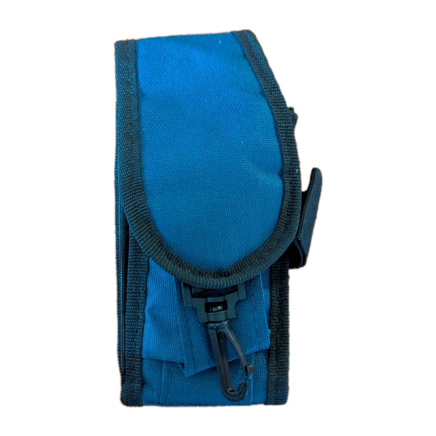 Small Cell Phone Tool Knife Holder Storage Bag Blue Nylon 7 X 3″ Belt Attachment