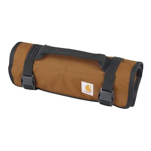 Carhartt Utility Roll Organizer, Durable, Water 16 Pocket Carhartt Brown