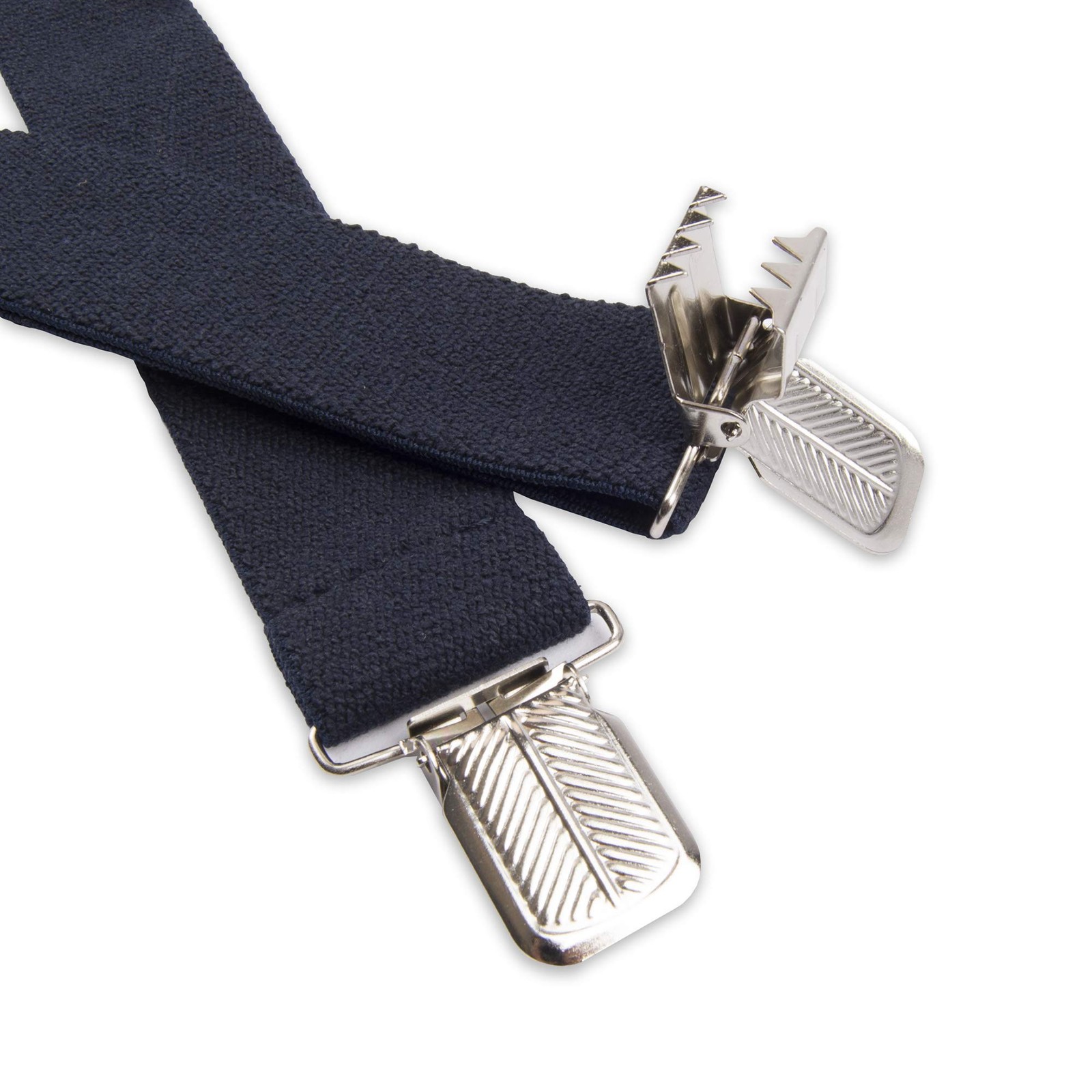 Dickies Men’s 1-1/4 Solid Straight Clip Suspender, Navy, One Size, Navy
