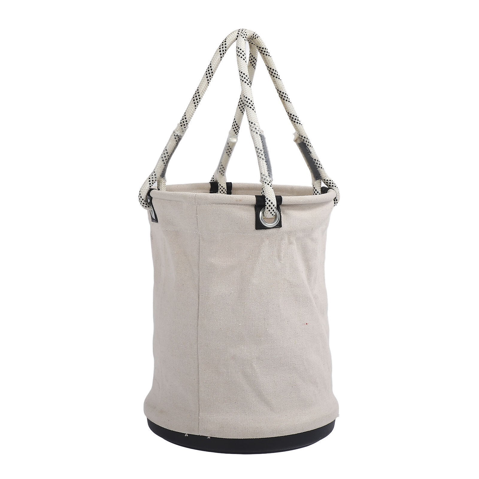 Canvas Bucket 40x30cm 30KG Load Bearing Plastic Bottom Nails Bolts Tool