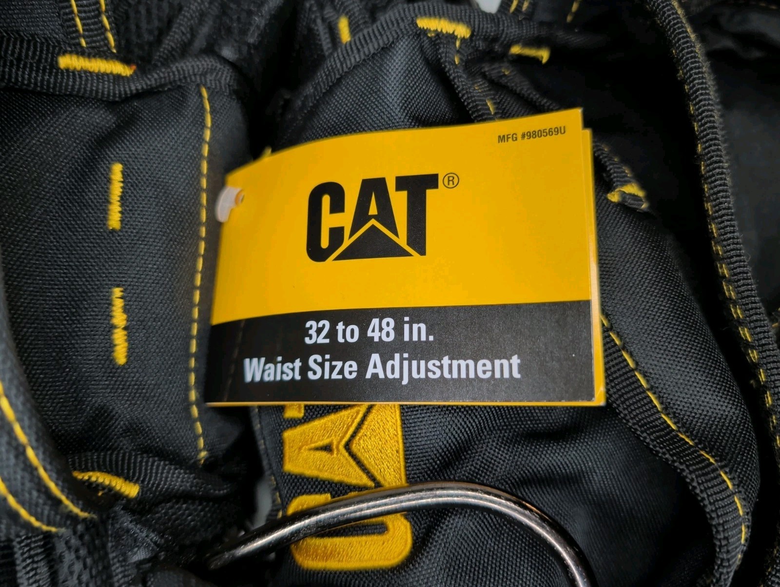 CAT Tool Belt 32″ to 48″ Waist Size Mfg#980569U BRAND NEW